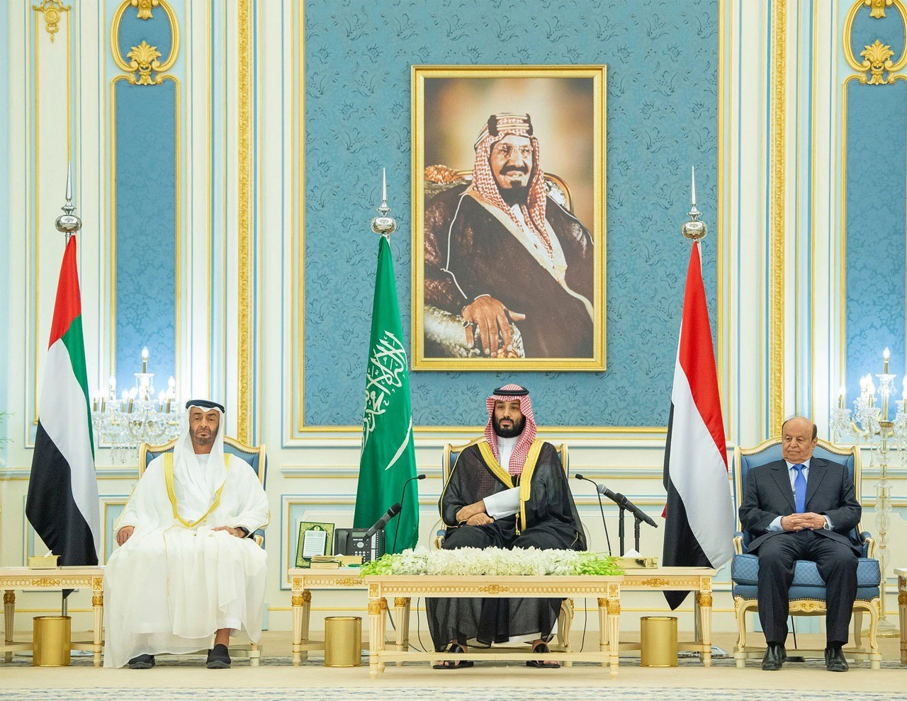 سمو سيدي ولي العهد يرعى التوقيع على وثيقة اتفاق الرياض - صورة 1