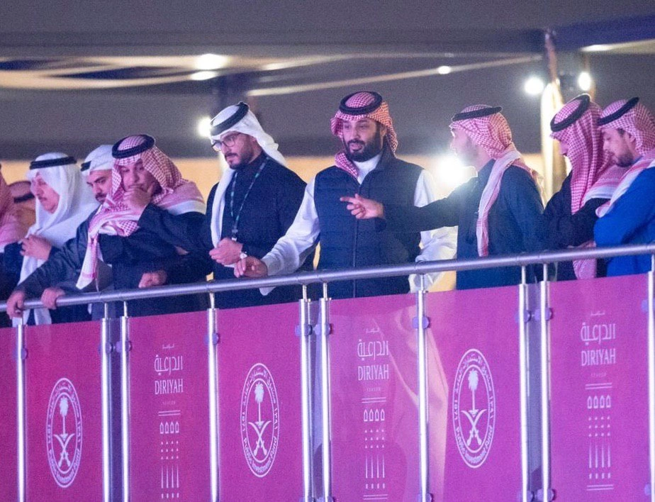 سمو سيدي ولي العهد يزور ميدان الدرعية ويحضر نزال الملاكمة التاريخي - صورة 1