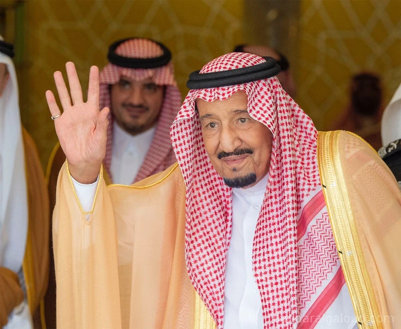 سيدي خادم الحرمين الشريفين يستقبل رئيس وزراء جمهورية العراق - صورة 5