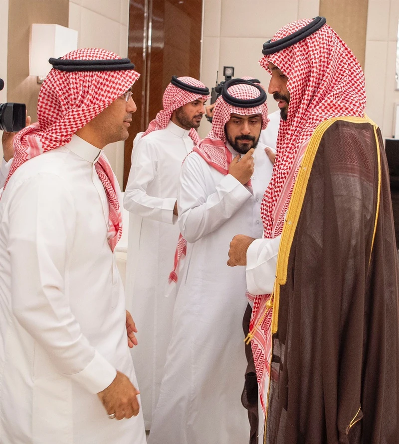 سمو سيدي ولي العهد يستقبل أسرة وذوي الشهيد اللواء عبدالعزيز الفغم - رحمه الله - - صورة 6