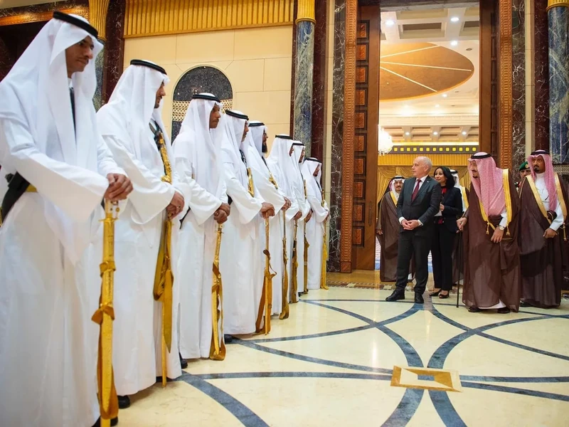 سيدي خادم الحرمين الشريفين يستقبل رئيس الاتحاد السويسري - صورة 21