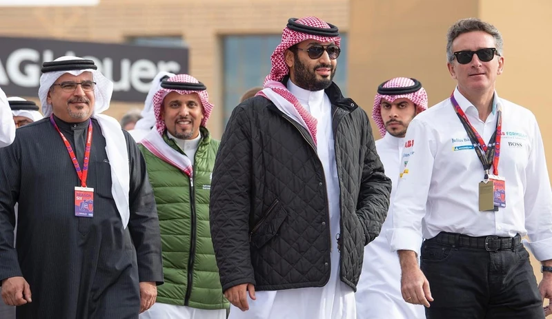 سمو سيدي ولي العهد يشهد انطلاقة بطولة فورمولا إي بالدرعية - صورة 9