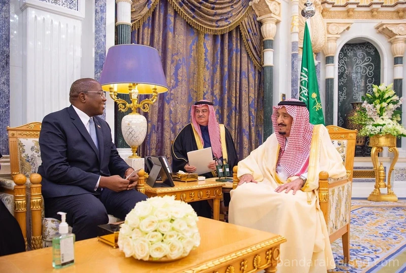خادم الحرمين الشريفين يستقبل دولة رئيس وزراء إسواتيني - صورة 2
