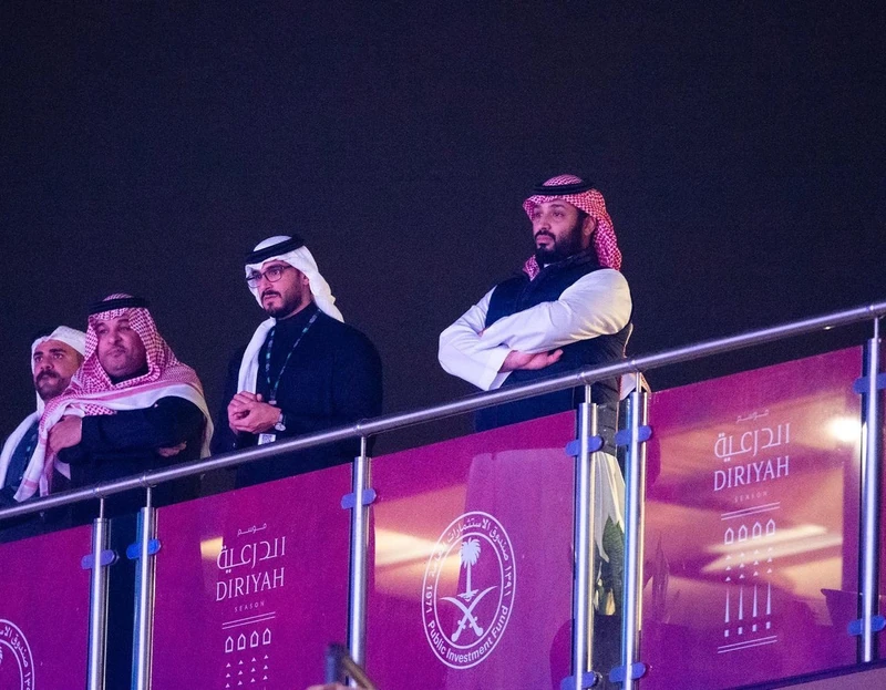 سمو سيدي ولي العهد يزور ميدان الدرعية ويحضر نزال الملاكمة التاريخي - صورة 4