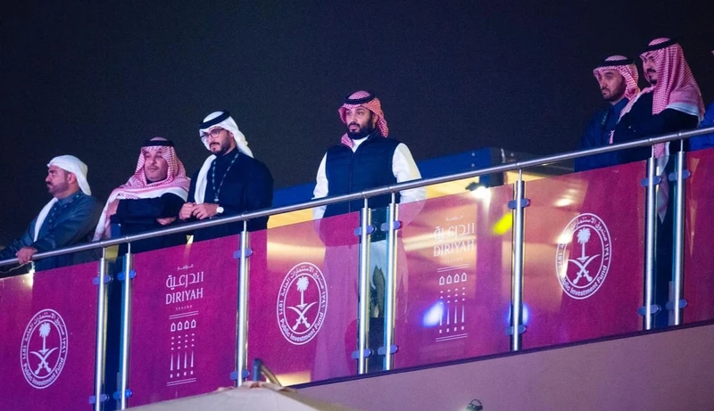 سمو سيدي ولي العهد يزور ميدان الدرعية ويحضر نزال الملاكمة التاريخي - صورة 5
