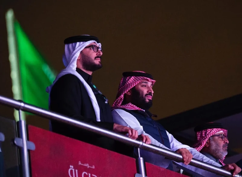 سمو سيدي ولي العهد يزور ميدان الدرعية ويحضر نزال الملاكمة التاريخي - صورة 9