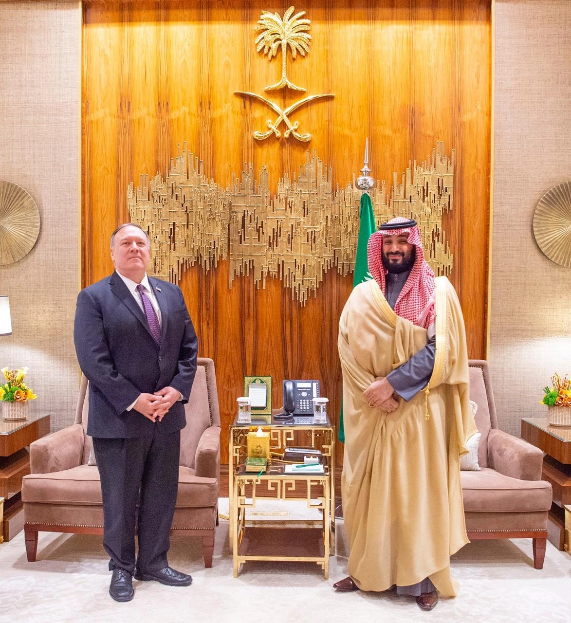 سمو سيدي ولي العهد يلتقي وزير الخارجية الأمريكي - صورة 1