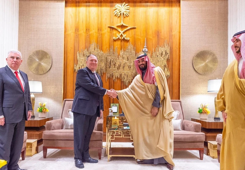 سمو سيدي ولي العهد يلتقي وزير الخارجية الأمريكي - صورة 2