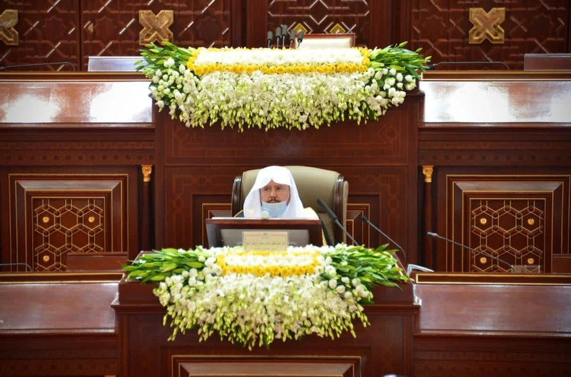خادم الحرمين الشريفين يفتتح أعمال مجلس الشورى بحضور ولي العهد - صورة 7