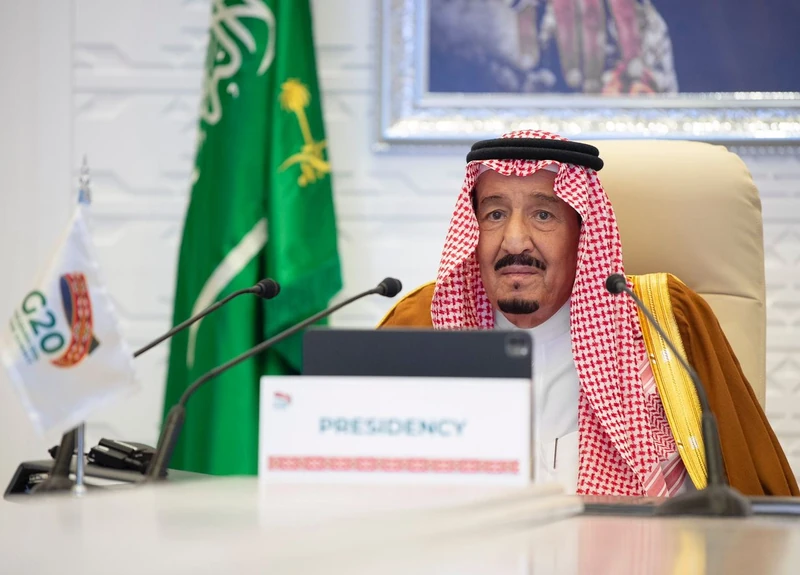 سيدي خادم الحرمين الشريفين يرأس القمة الافتراضية لقادة مجموعة العشرين G20 - صورة 2
