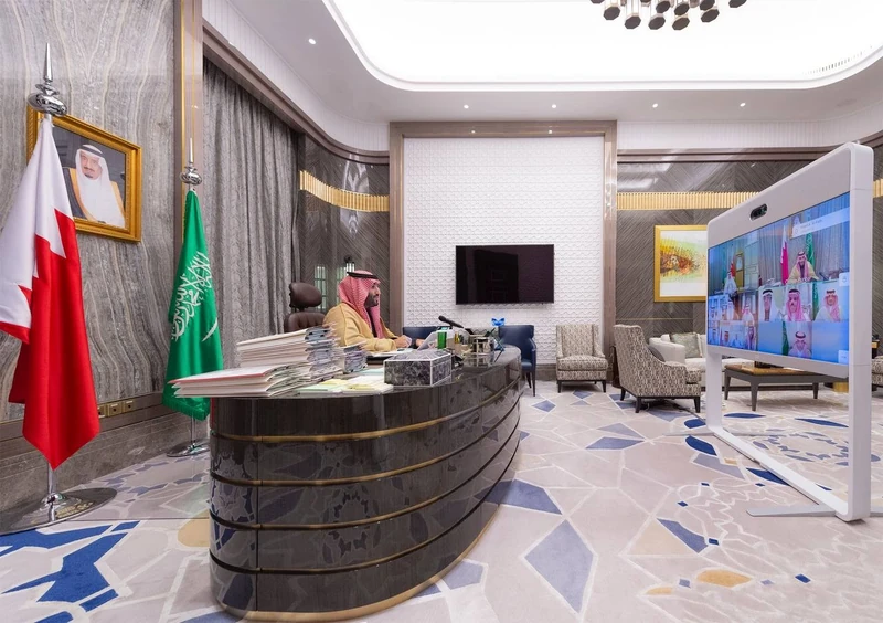 سمو سيدي ولي العهد وسمو ولي عهد البحرين ومجلس التنسيق السعودي البحريني - صورة 4