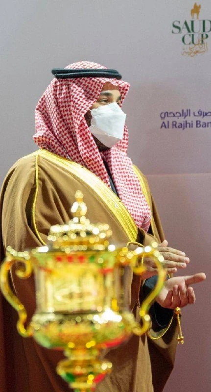 سمو سيدي ولي العهد يرعى حفل سباق كأس السعودية