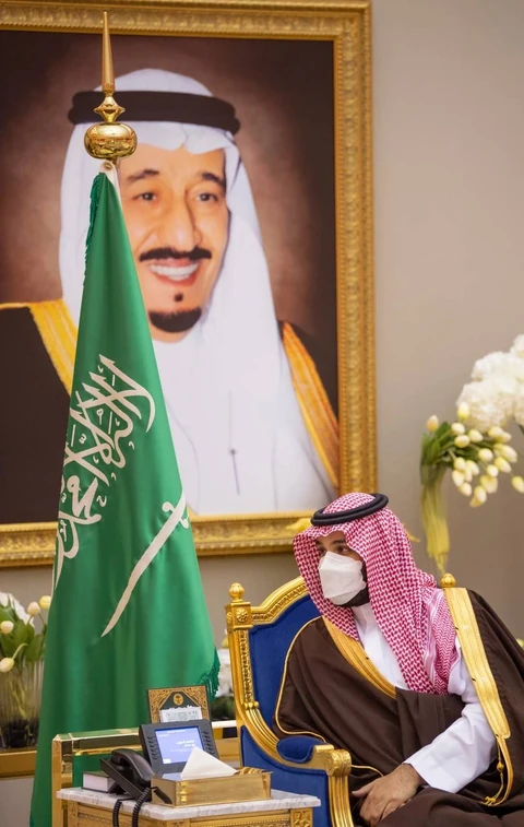 سمو سيدي ولي العهد يستقبل دولة رئيس وزراء ماليزيا