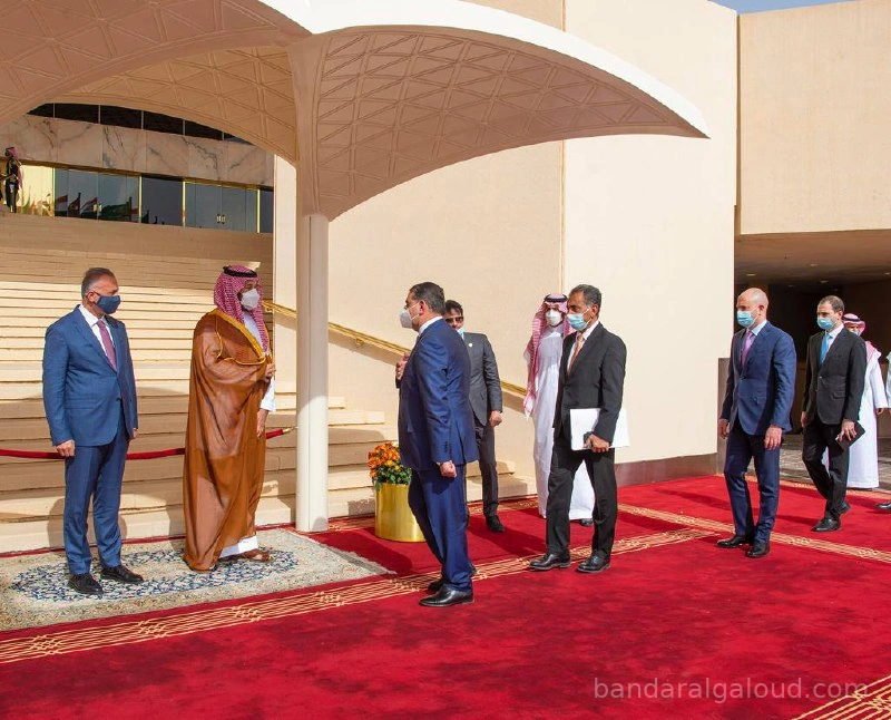 سمو سيدي ولي العهد يستقبل دولة رئيس الوزراء العراقي في الرياض - صورة 1