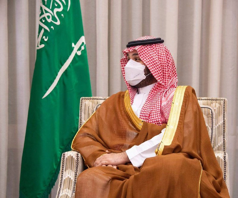 سمو سيدي ولي العهد يستقبل وزير الخارجية القطري ويتسلم رسالة من أمير قطر - صورة 1