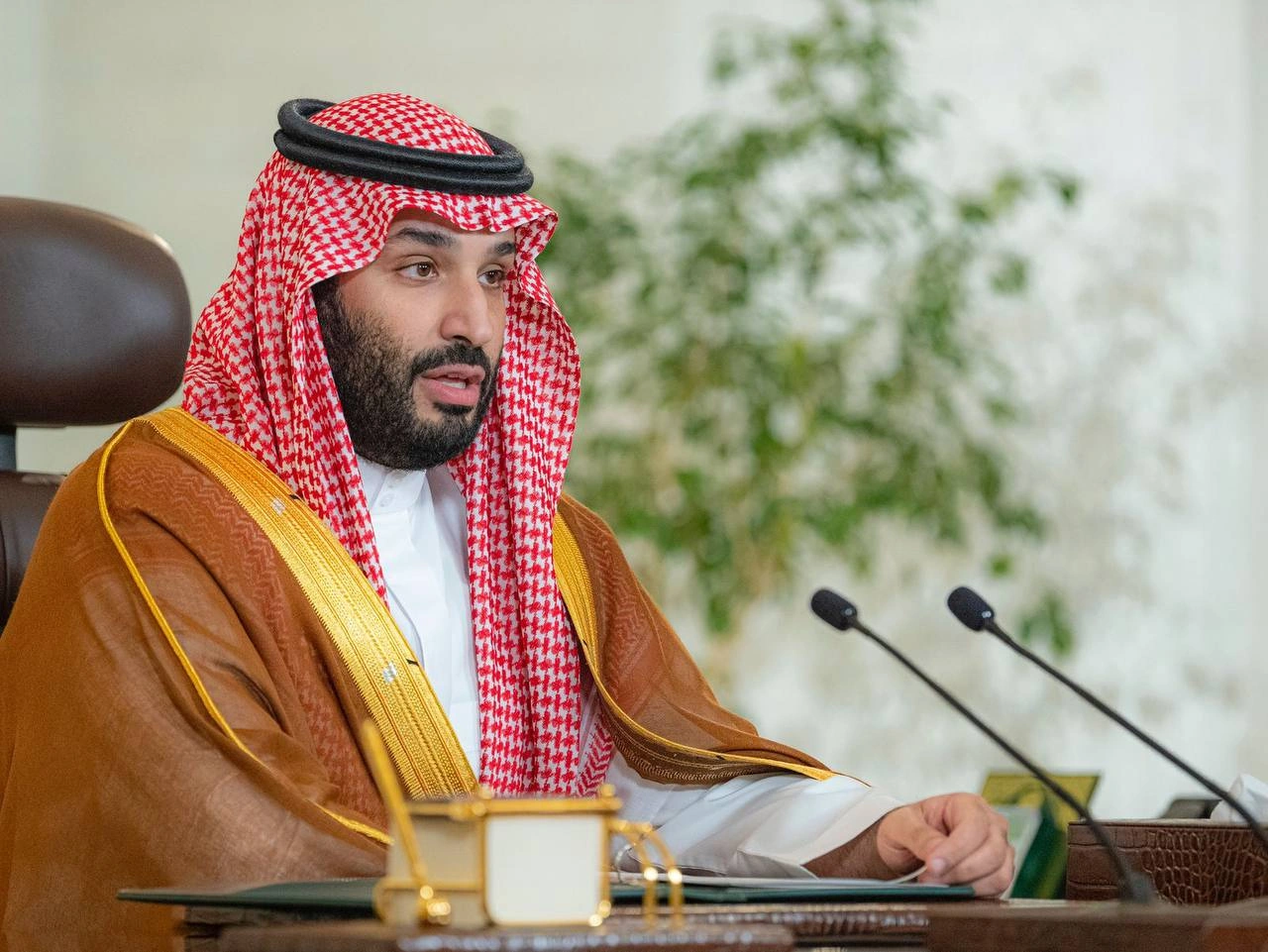سمو سيدي ولي العهد يفتتح أعمال منتدى مبادرة السعودية الخضراء - صورة 1