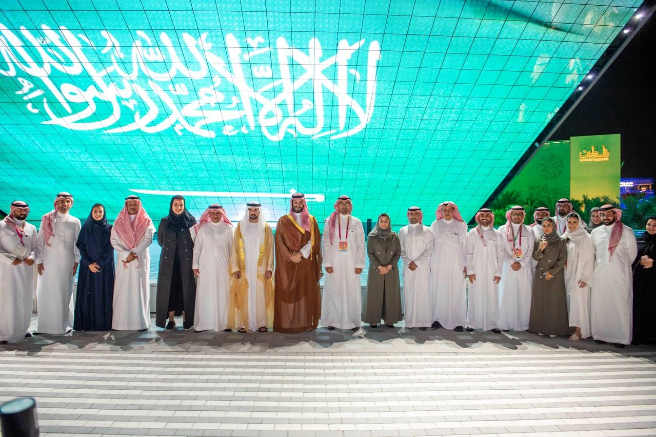 سمو سيدي ولي العهد يزور الجناح السعودي في معرض إكسبو 2020 - صورة 1