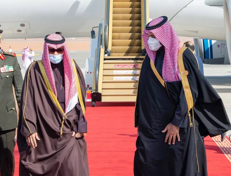 سمو سيدي ولي العهد يستقبل قادة ورؤساء وفود دول مجلس التعاون - صورة 9