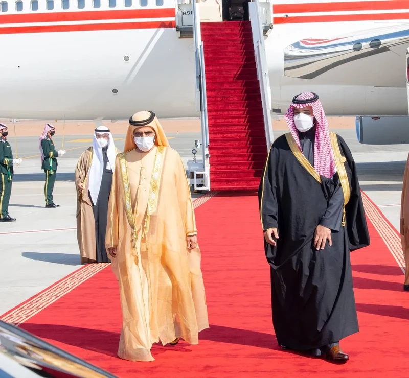 سمو سيدي ولي العهد يستقبل قادة ورؤساء وفود دول مجلس التعاون - صورة 13