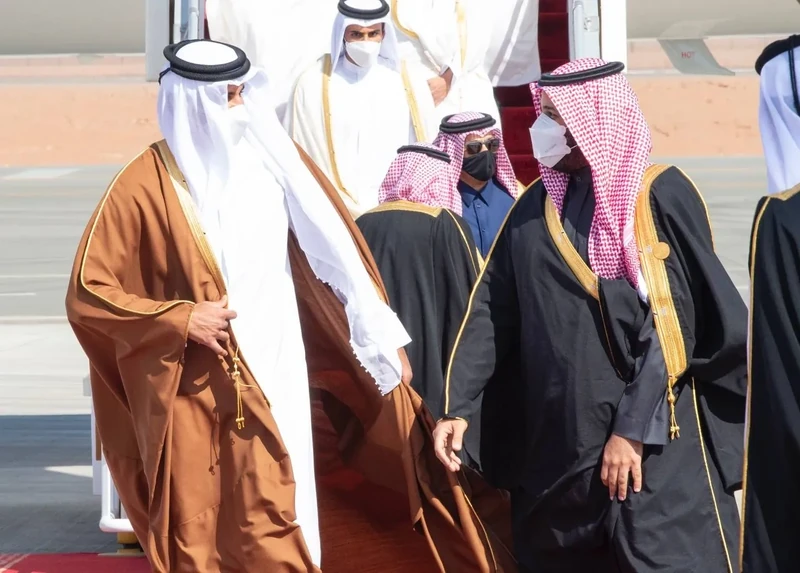 سمو سيدي ولي العهد يستقبل قادة ورؤساء وفود دول مجلس التعاون - صورة 16