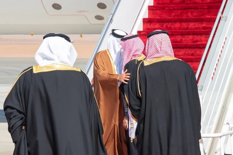 سمو سيدي ولي العهد يستقبل قادة ورؤساء وفود دول مجلس التعاون - صورة 17