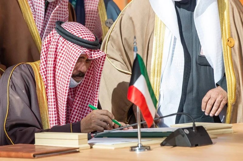 سمو سيدي ولي العهد يستقبل قادة ورؤساء وفود دول مجلس التعاون - صورة 18