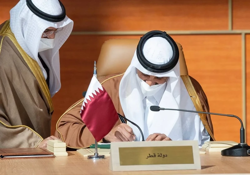 سمو سيدي ولي العهد يستقبل قادة ورؤساء وفود دول مجلس التعاون - صورة 19