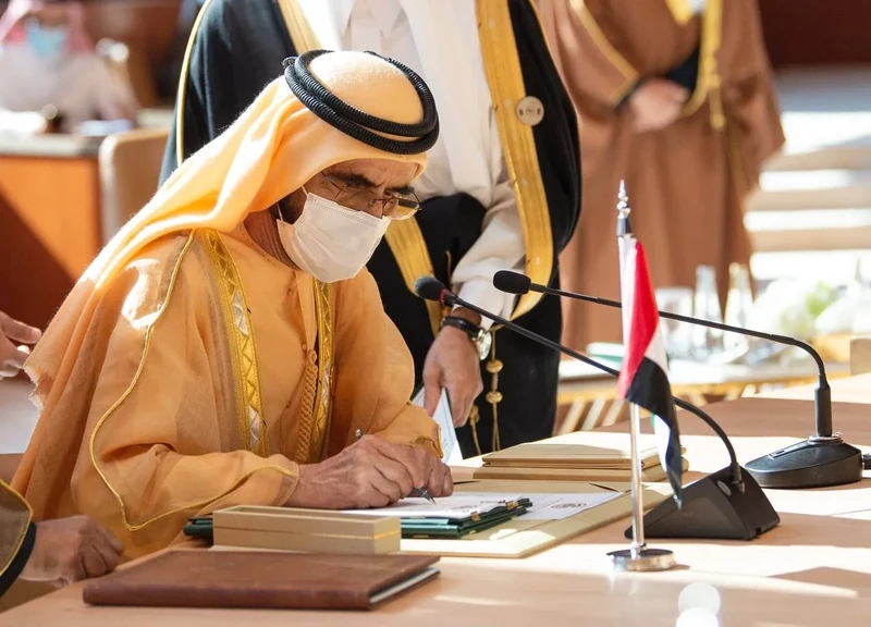 سمو سيدي ولي العهد يستقبل قادة ورؤساء وفود دول مجلس التعاون - صورة 22
