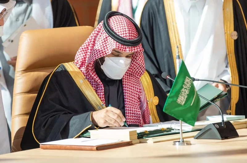سمو سيدي ولي العهد يستقبل قادة ورؤساء وفود دول مجلس التعاون - صورة 23