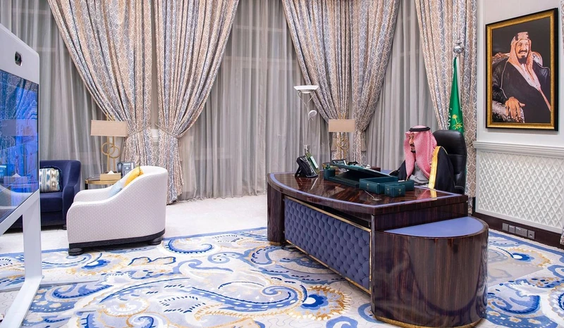 سيدي خادم الحرمين الشريفين يرأس جلسة مجلس الوزراء عبر الاتصال المرئي - صورة 3