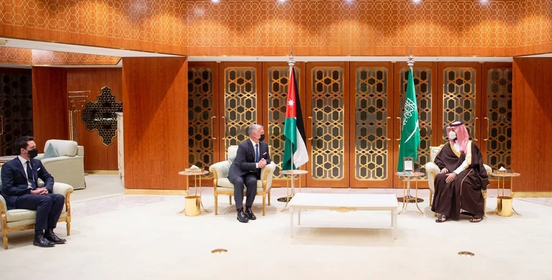 سمو سيدي ولي العهد يستقبل جلالة ملك الأردن - صورة 5