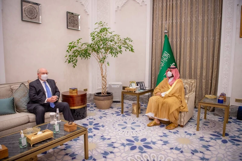 سمو سيدي ولي العهد يلتقي مبعوث أمريكا الخاص إلى اليمن - صورة 2