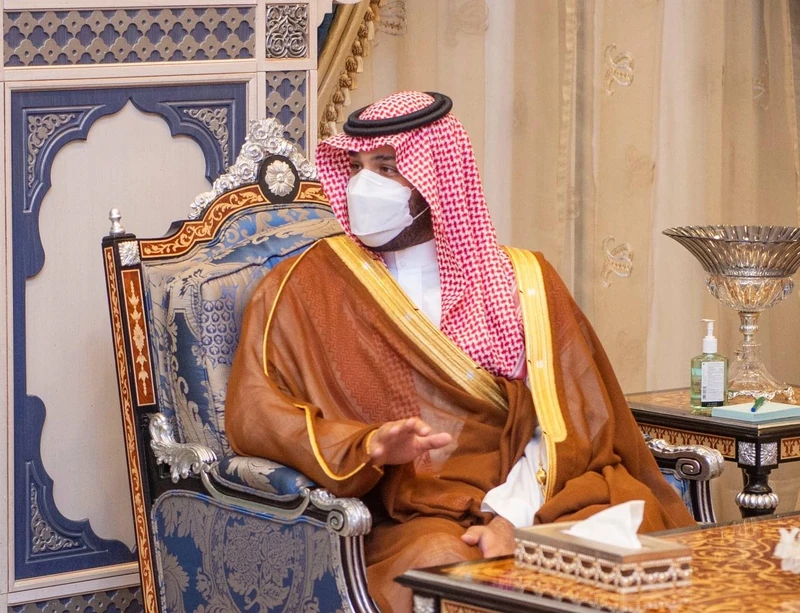 سمو سيدي ولي العهد يستقبل سمو ولي عهد أبو ظبي الشيخ محمد بن زايد - صورة 3