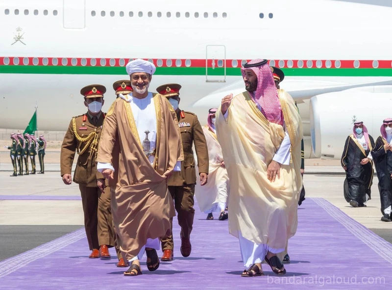 سيدي خادم الحرمين الشريفين يستقبل جلالة سلطان عُمان. السلطان هيثم يزور المملكة - صورة 2