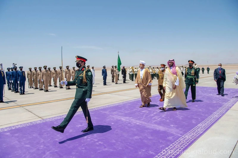 سيدي خادم الحرمين الشريفين يستقبل جلالة سلطان عُمان. السلطان هيثم يزور المملكة - صورة 9