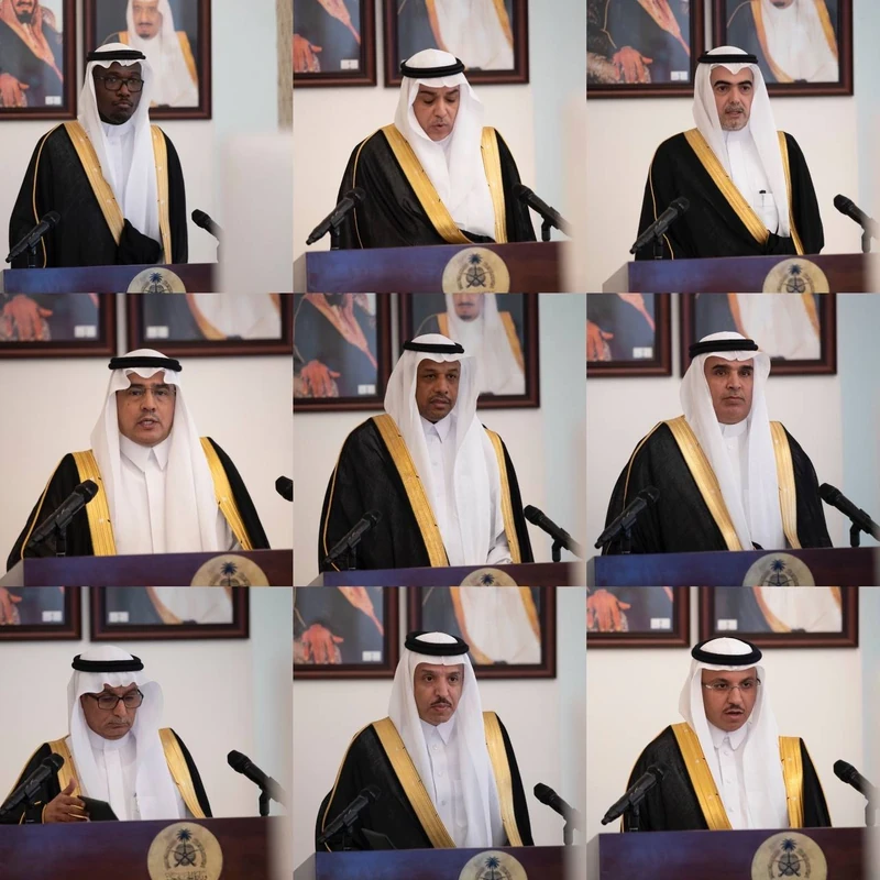 السفراء المعينون حديثاً لدى عدد من الدول يؤدون القسم أمام سيدي خادم الحرمين الشريفين - صورة 4