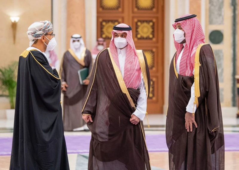 سمو سيدي ولي العهد يستقبل قادة العالم المشاركين في قمة مبادرة الشرق الأوسط الأخضر - صورة 3