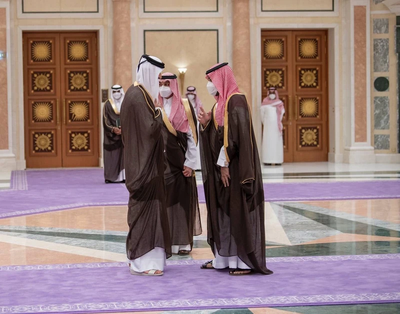 سمو سيدي ولي العهد يستقبل قادة العالم المشاركين في قمة مبادرة الشرق الأوسط الأخضر - صورة 7