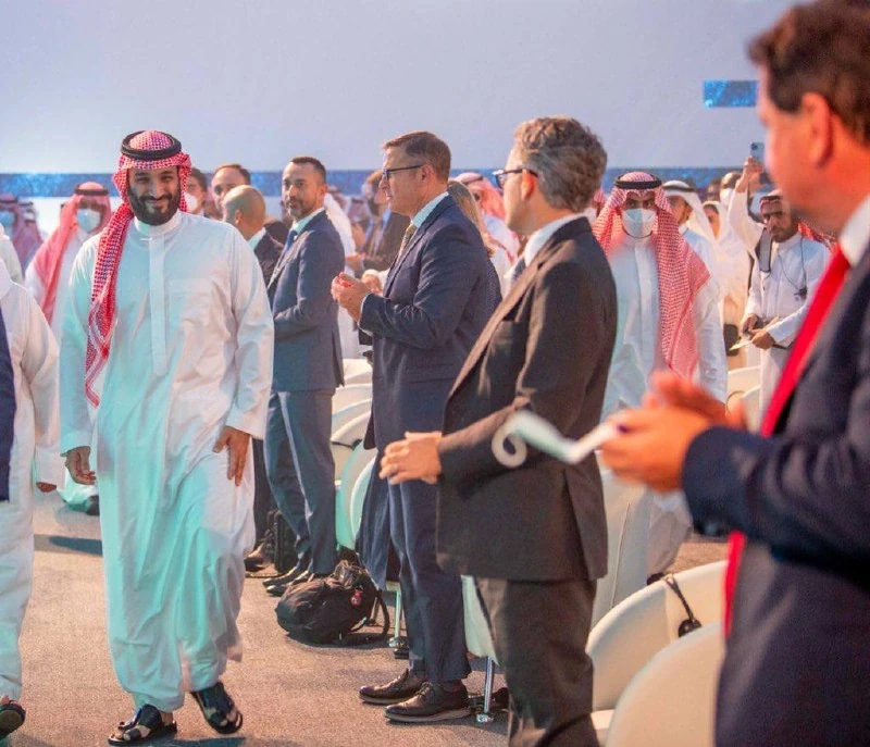 سمو سيدي ولي العهد يحضر أعمال منتدى مبادرة مستقبل الاستثمار بالرياض - صورة 2