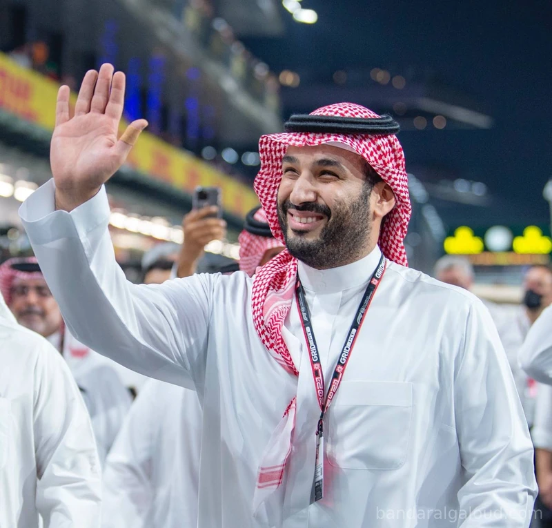 سمو سيدي ولي العهد يشهد سباق جائزة السعودية الكبرى STC للفورمولا 1 - صورة 5