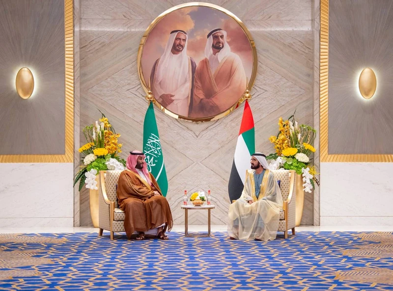 سمو سيدي ولي العهد يزور إكسبو 2020 والشيخ محمد بن راشد في مقدمة مستقبليه - صورة 4
