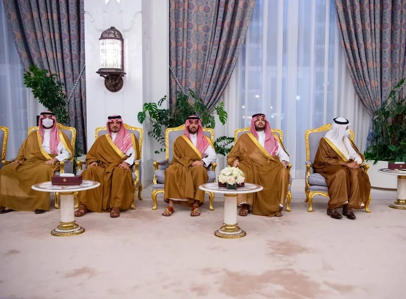 مراسم استقبال رسمية لسمو سيدي ولي العهد في الديوان الأميري بالعاصمة القطرية الدوحة - صورة 14