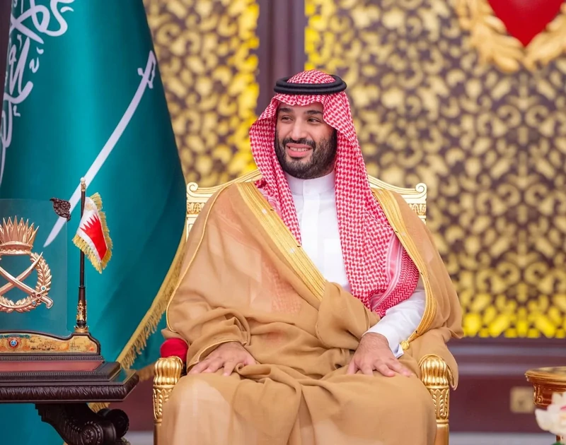 مراسم استقبال رسمية لسمو سيدي ولي العهد في قصر الصخير في العاصمة البحرينية المنامة بمناسبة زيارته الرسمية - صورة 14