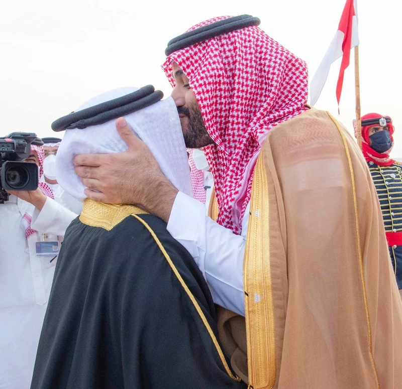 مراسم استقبال رسمية لسمو سيدي ولي العهد في قصر الصخير في العاصمة البحرينية المنامة بمناسبة زيارته الرسمية - صورة 26