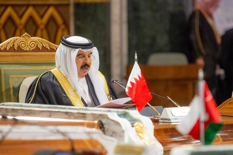 أصحاب الجلالة والسمو قادة ورؤساء وفود دول مجلس التعاون خلال أعمال اجتماع الدورة 42 للمجلس الأعلى. - صورة 9