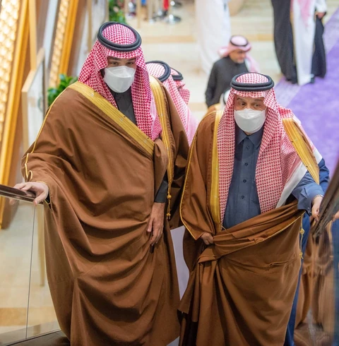 سمو سيدي ولي العهد يرعى حفل سباق كأس السعودية للخيل في نسخته الثالثة
