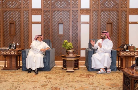 سمو سيدي ولي العهد يستقبل ملك مملكة البحرين ويقيم مأدبة عشاء تكريماً له