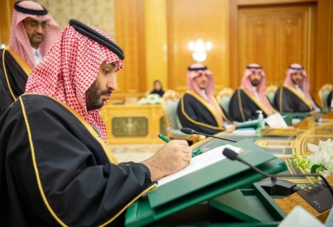 مجلس الوزراء برئاسة سمو سيدي ولي العهد يصدر قراره بشأن ميزانية السعودية 2023