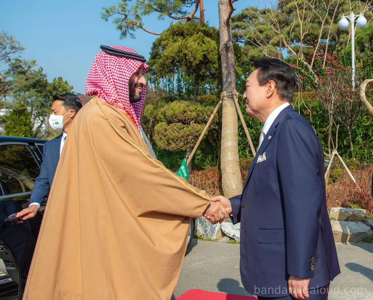 سمو سيدي ولي العهد يلتقي فخامة رئيس جمهورية كوريا في سيئول - صورة 1