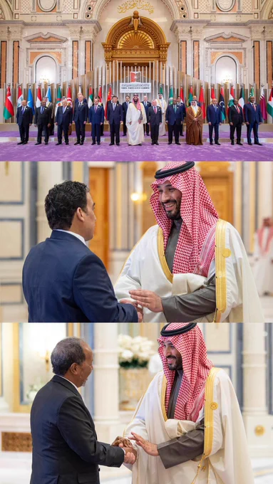 سمو سيدي ولي العهد يستقبل قادة الدول العربية المشاركين في قمة الرياض العربية الصينية وبدء أعمال القمة. - صورة 1